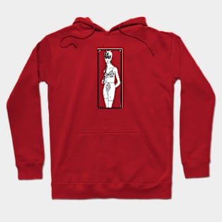 Retro Lingerie Woman Hoodie